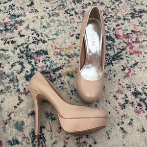 Bakers Women's Blush Platform Heels
